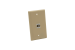 Keystone Jack LC/UPC Multimode Duplex Ivory
