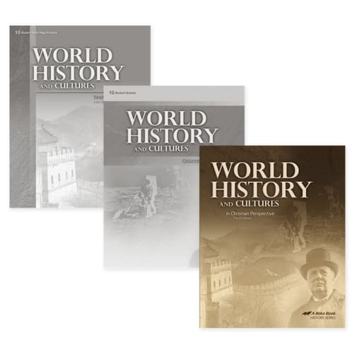 Abeka World History 10 Homeschool Student Kit