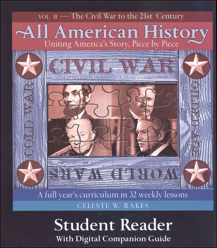All American History Volume 2 Student Reader w/ Downloadable Companion Guide & Teacher Guide