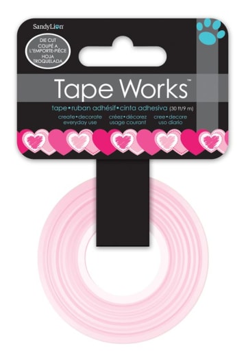 Hearts Die-cut Tape Works