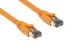 Cat8 Ethernet Patch Cable, Shielded, 40Gbps, Snagless, 10 ft, Orange