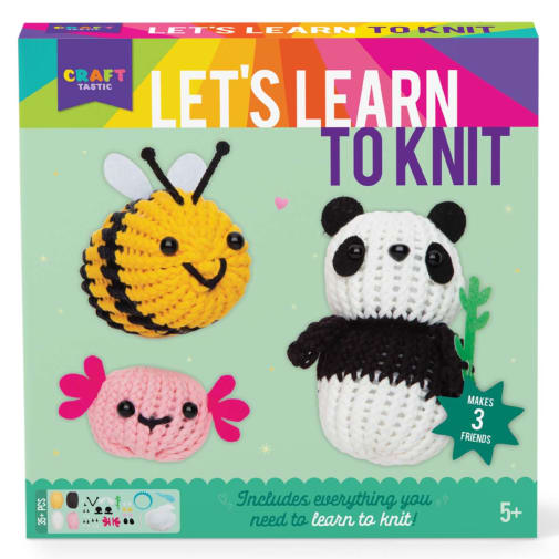 Craft-tastic Let's Learn to Knit