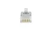 RJ45 Cat5e Modular Plugs/Connectors for Solid Wire - Qty 100