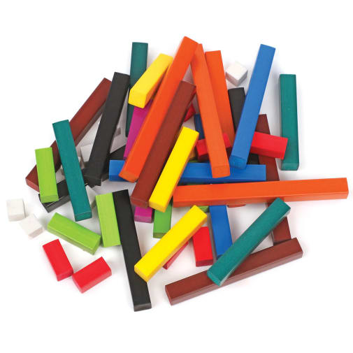 Cuisenaire Rods Introductory Set - 74 Wooden Rods