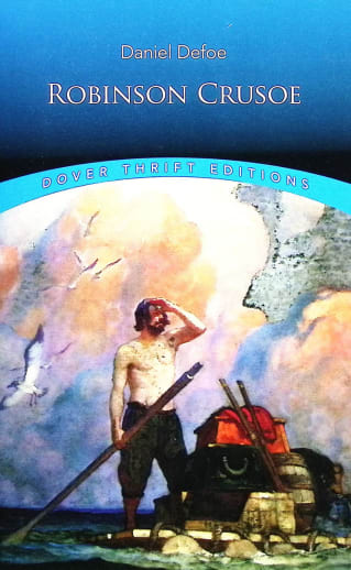 Robinson Crusoe by Daniel Defoe (Thrift Edition)
