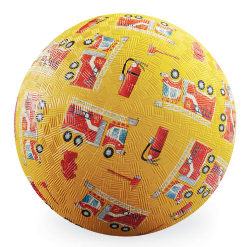 Crocodile Creek Fire Truck Playground Ball - 5 inch