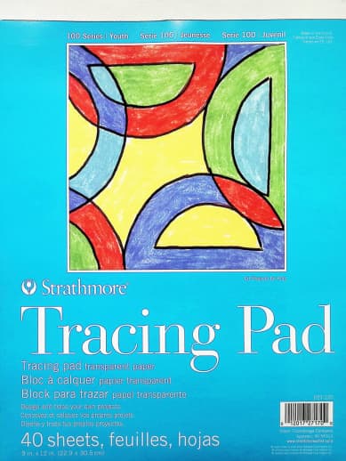 Strathmore Kids Tracing Pad 9 x 12 (40 sheets)