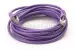 CAT5e Shielded Ethernet Patch Cable, Booted, 15ft, Purple
