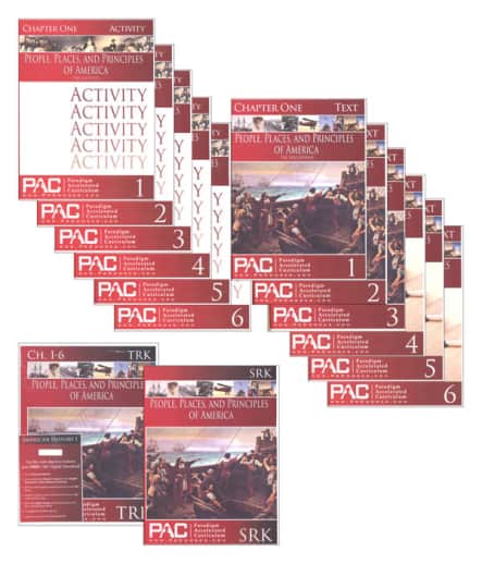 People, Places, and Principles of America Full Course Kit (Chapters 1-6)