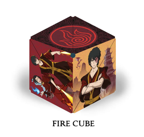 Shashibo Magnetic Puzzle Cube - Fire (Avatar the Last Airbender)