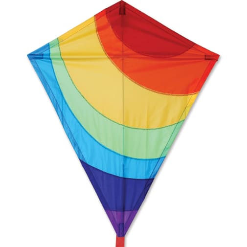Diamond Kite - Radiant Rainbow 25"
