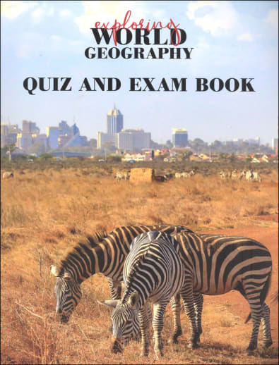 Exploring World Geography Quiz & Exam Book