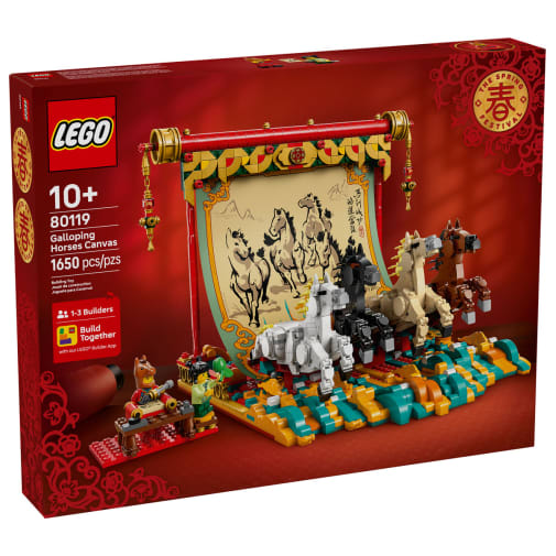 LEGO Chinese Festivals Galloping Horses Canvas (80119)