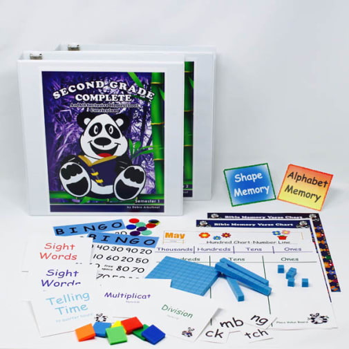 Second Grade Complete: Full Year Bundle