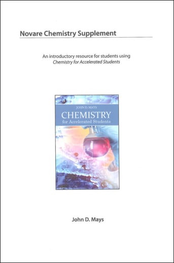 Novare Chemistry Supplement (Chemistry for Accelerated Students)