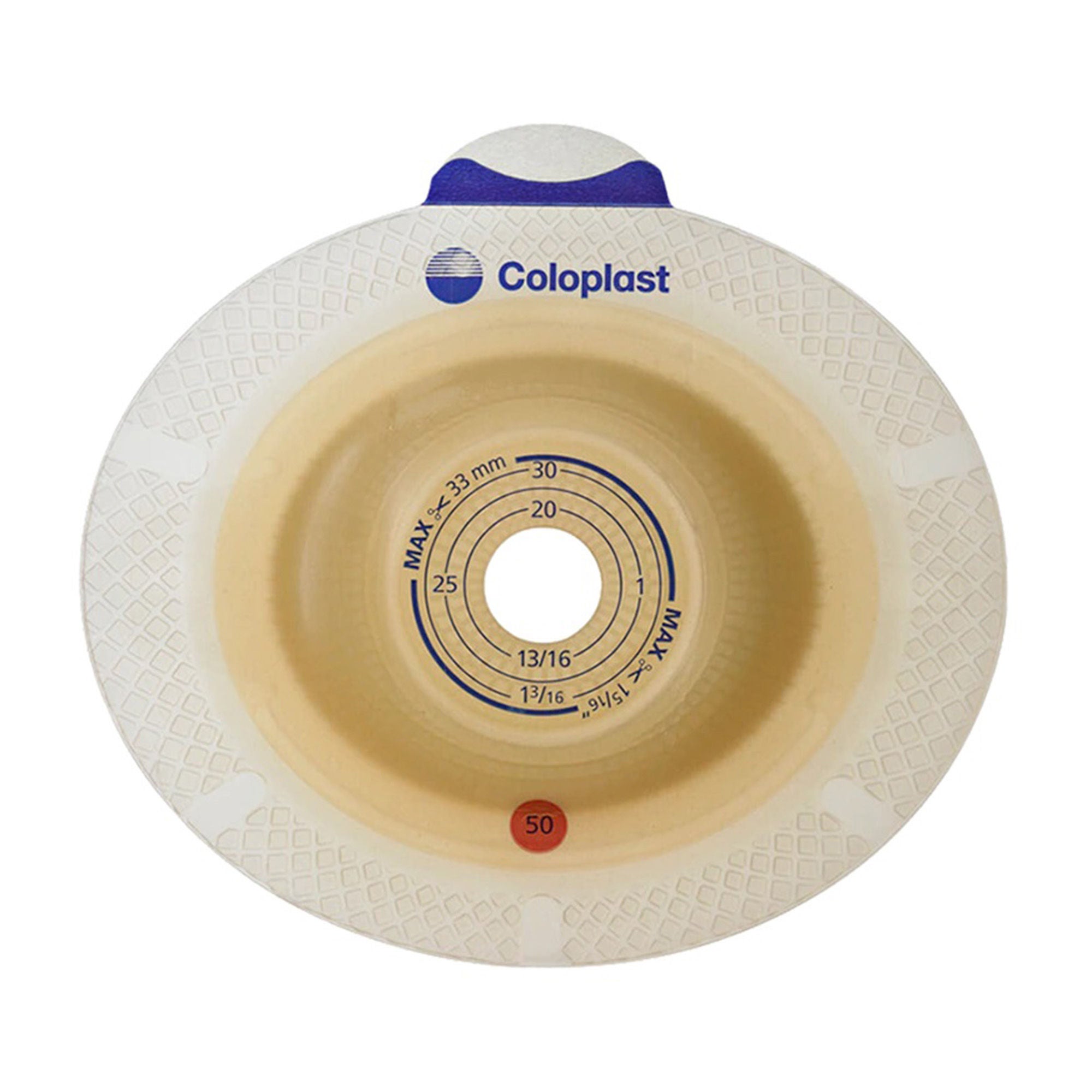 SenSura Click Xpro Convex Light Ostomy Barrier, 28 mm Stoma Opening, Red MK 734899