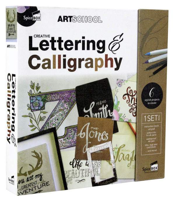 Calligraphy Kit - Calligraphy Pen Set with Book & Instructions