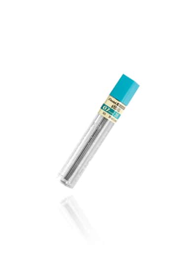 Pentel Super Hi-Polymer Lead Refill 2B, 0.7mm, 12 pieces