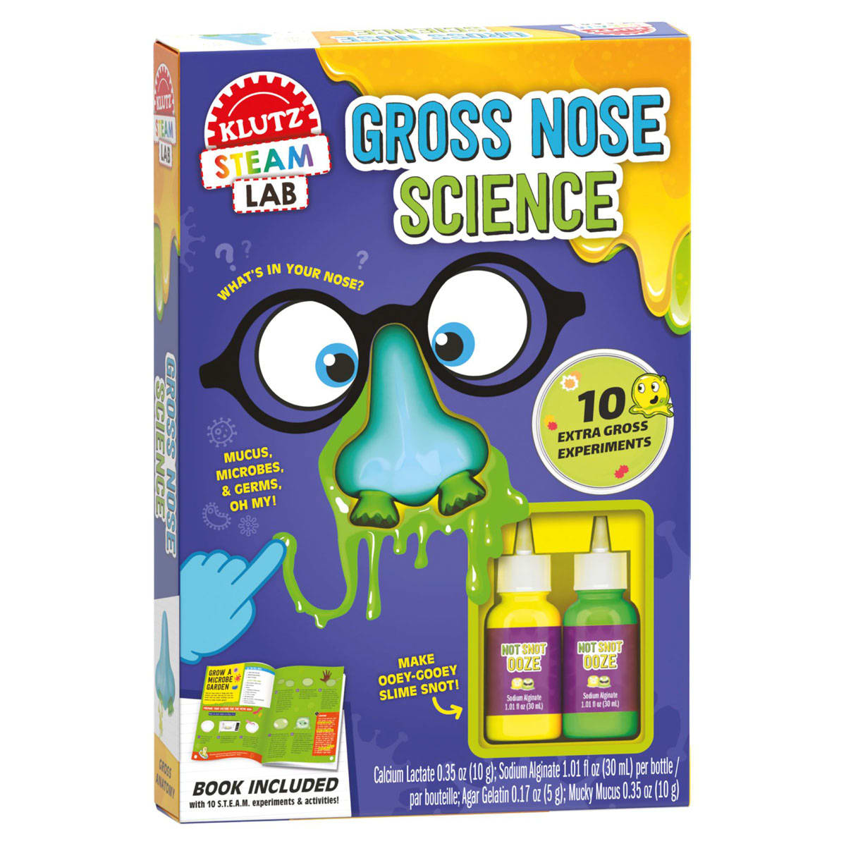 Klutz STEAM Lab Gross Nose Science