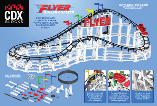 CDX Blocks Flyer Roller Coaster