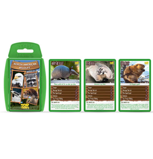 Top Trumps Card Game - North American Wildlife