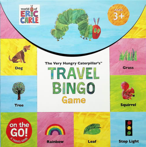Very Hungry Caterpillar's Travel Bingo Game