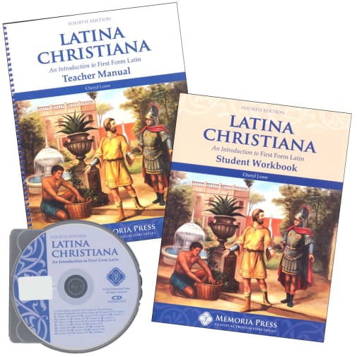 Memoria Press Latina Christiana Set with Audio CDs