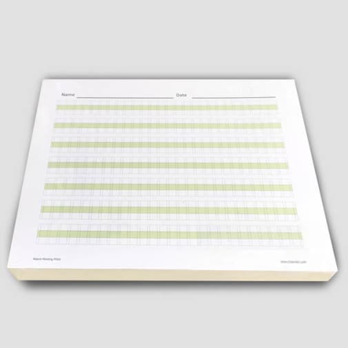 Quick & Neat Writing Pad: Homeschooling Ream 250 sheets (Channie's Handwriting)