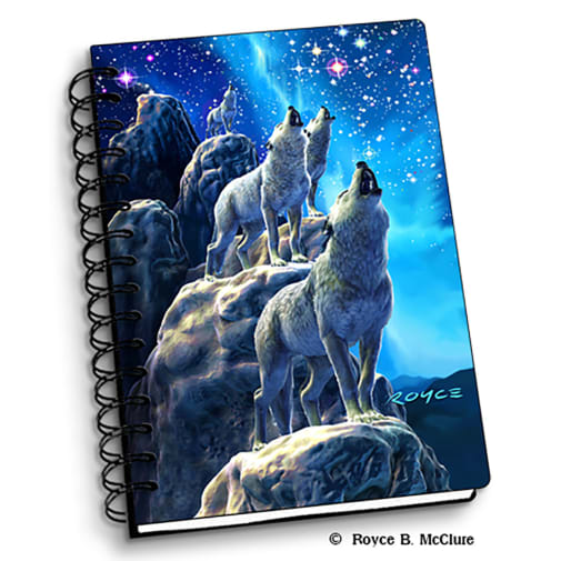 Northern Choir 3D Notebook 4" x 6"