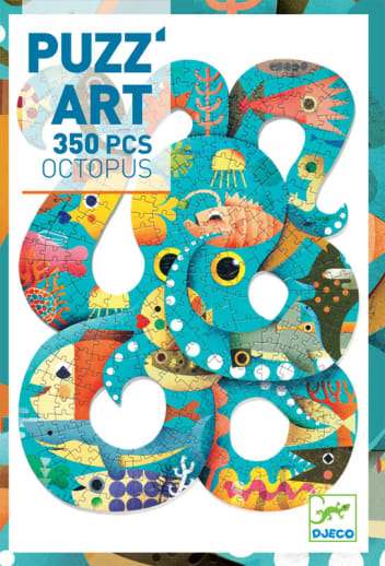 Djeco Octopus Puzz' Art Puzzle (350 Pieces)