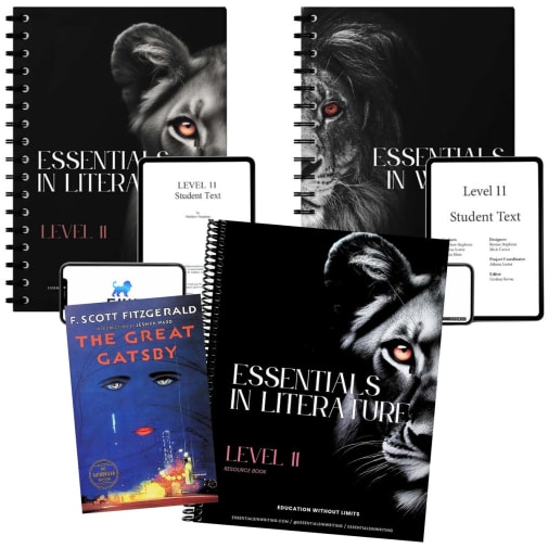 Essentials in Writing and Literature Level 11 Bundle with Online Video Access