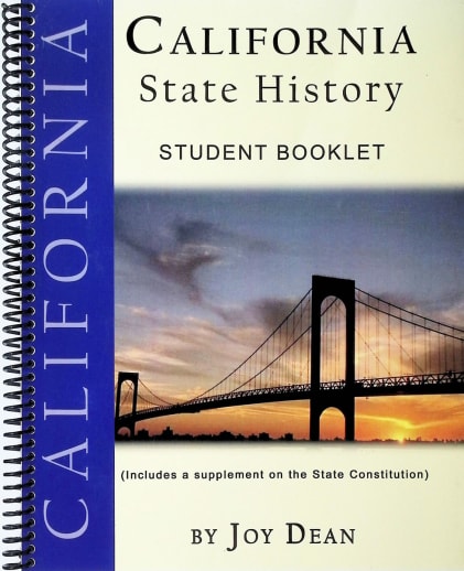 California State History from a Christian Perspective Student Book only
