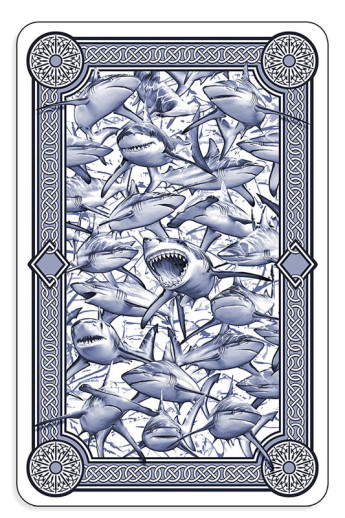 SHARK DECK PLAYING CARDS 6個+専用箱セット Yugioh ZeXal Complete Shark Deck! Shark Lancer + Silent