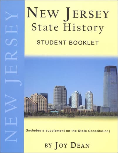 New Jersey State History from a Christian Perspective Student Book only