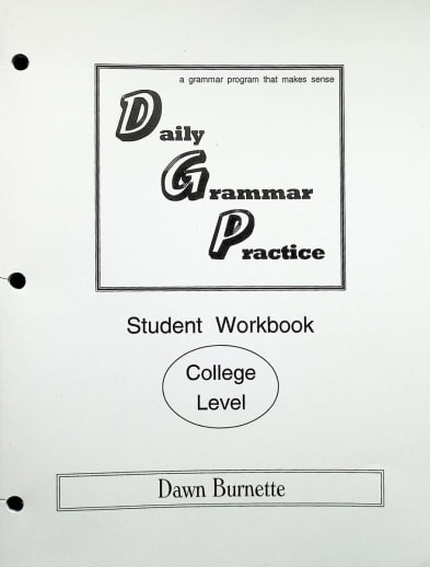 Daily Grammar Practice Student Workbook College Level (1st Edition)