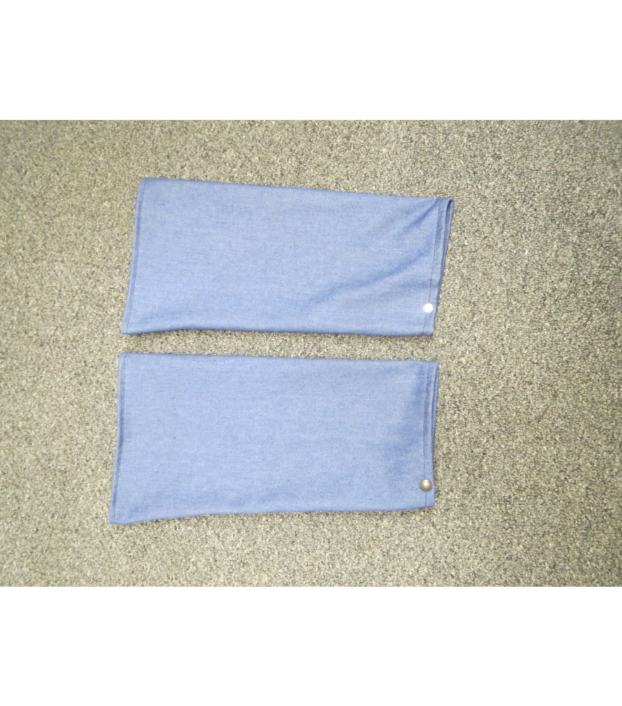 18" Safety Sleeves: 10 oz. Blue Denim (NOT FR), , large image number 0