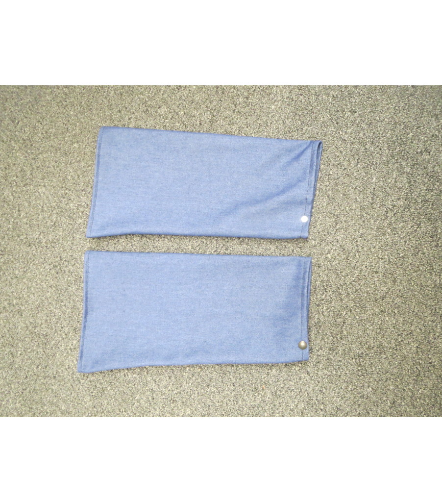 18" Safety Sleeves: 10 oz. Blue Denim (NOT FR), , large image number 0