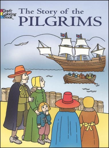 Story of the Pilgrims Coloring Book