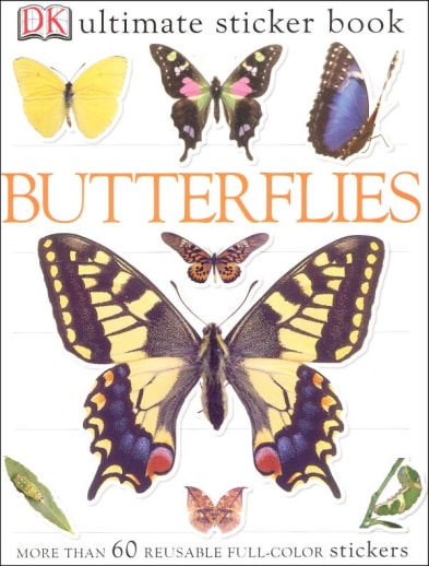 Ultimate Sticker Book: Butterflies