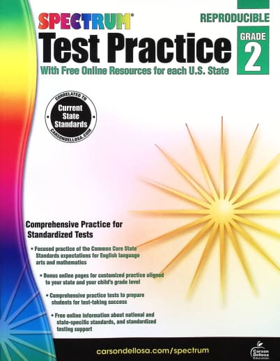 Spectrum Test Practice Grade 2