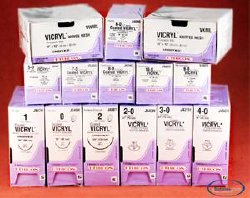Coated Vicryl Suture with Needle MK 101745