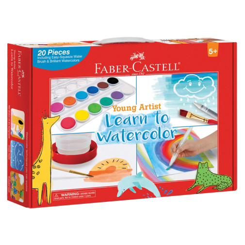 Young Artist Learn to Watercolor Set