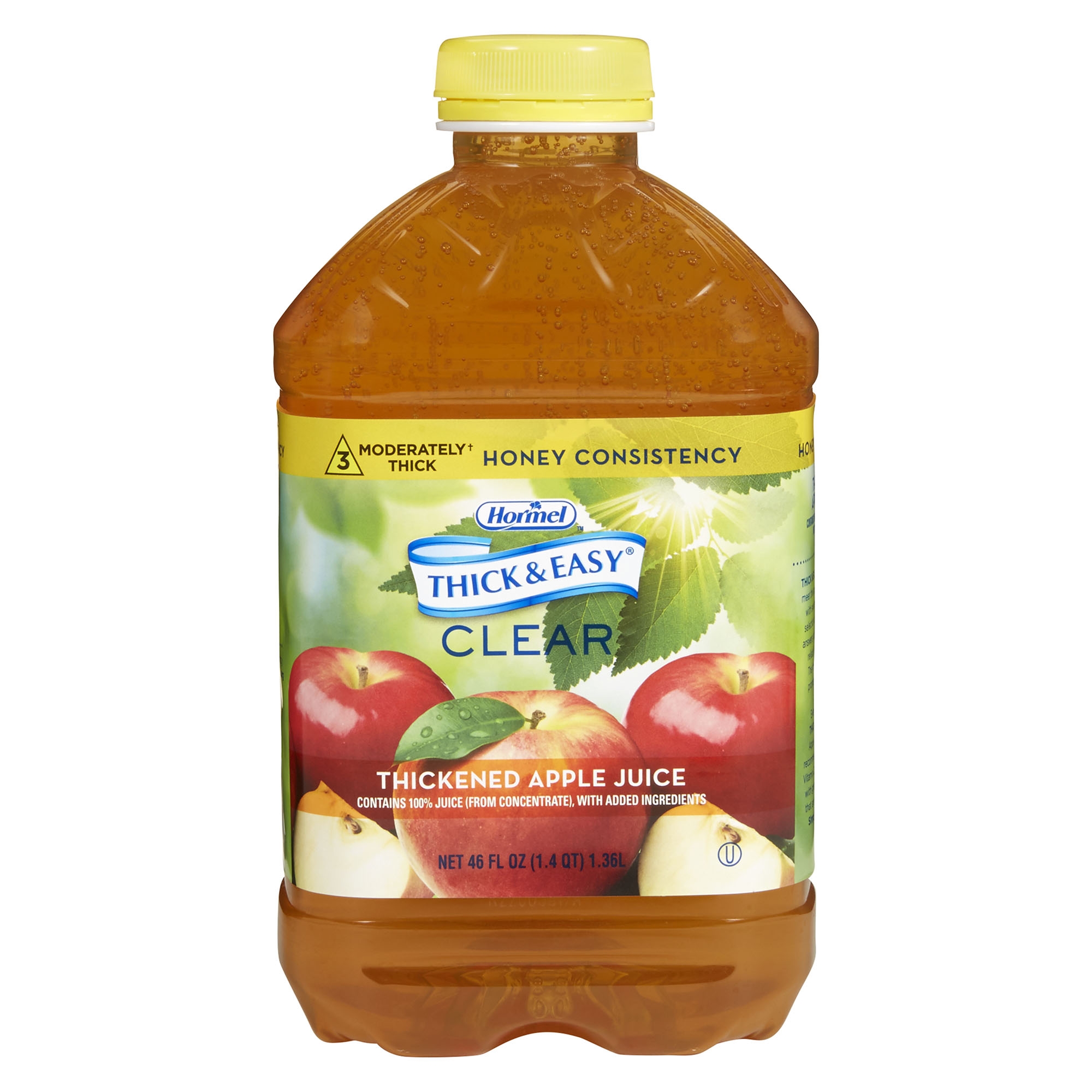 Thick & Easy Honey Consistency Apple Thickened Beverage, 46-ounce bottle MK 797170