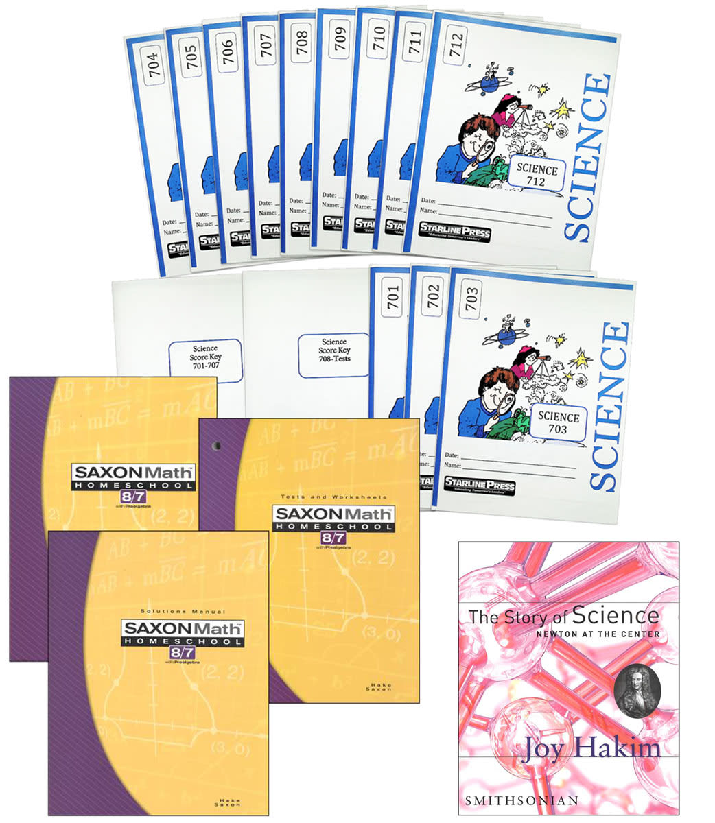 Forest Trail Academy Grade 7 Math & Science Package