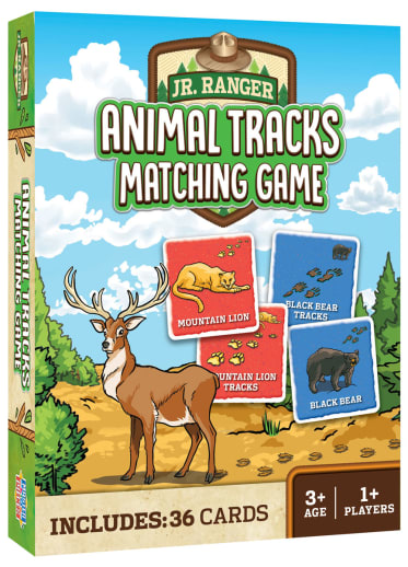 Jr. Ranger Animal Tracks Matching Game