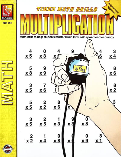 Timed Math Drills - Multiplication