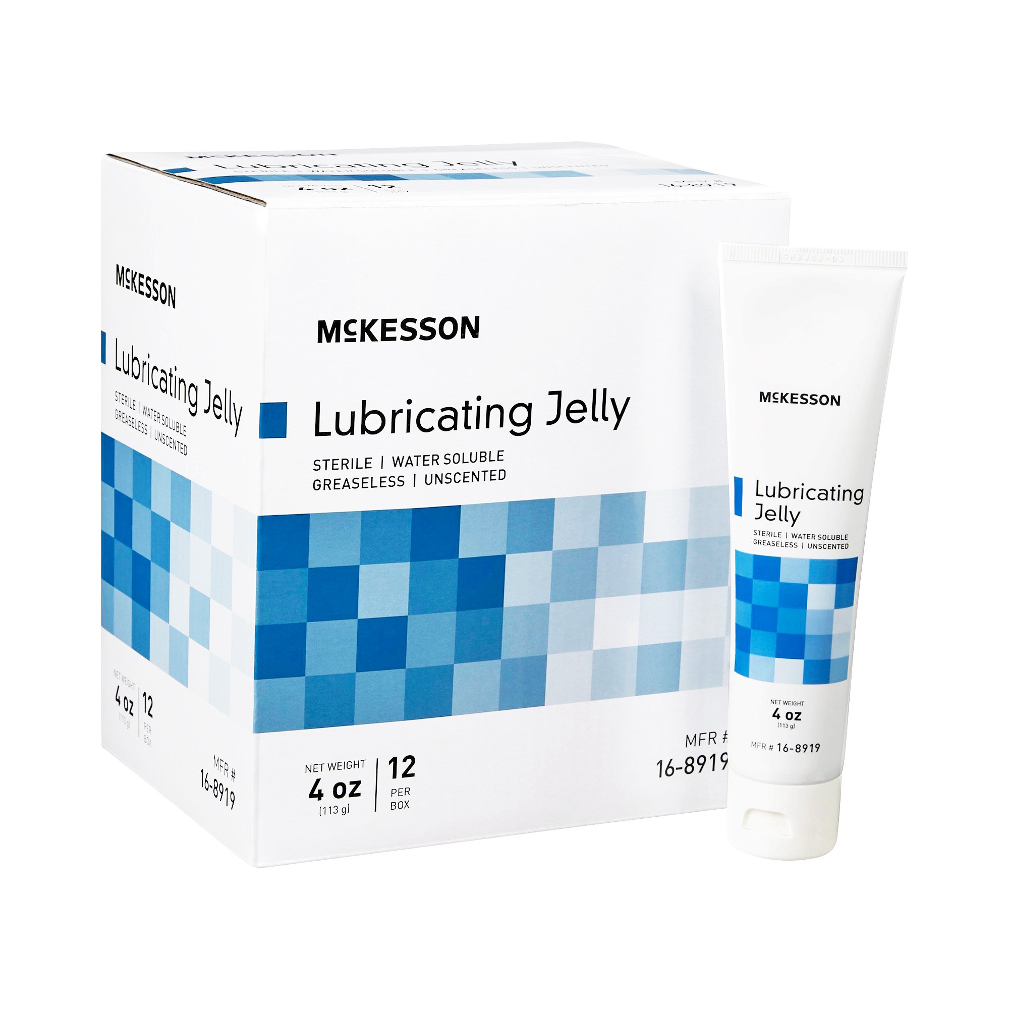 McKesson Lubricating Jelly, 4-ounce Tube MK 1066700