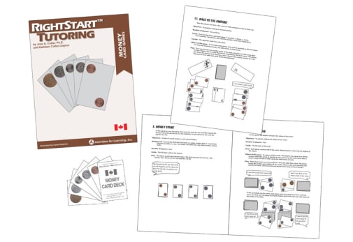 RightStart Tutoring Money Games Kit - Canadian Version