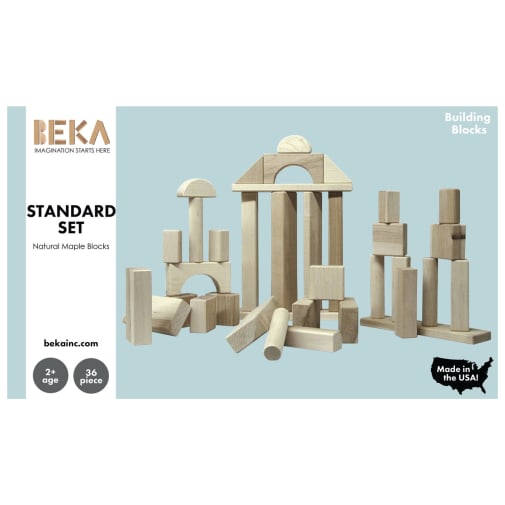 Beka Standard Block Set, Traditional (36 pieces)