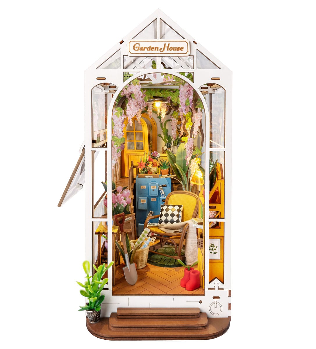 Garden Flower House Book Nook & Wonderland | Rolife